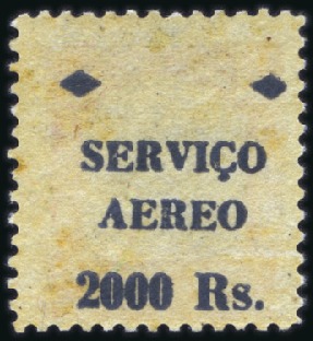Stamp of Brazil 1927 Airmail 2000r on 100r red & black, mint showi