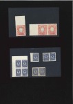 Stamp of Russia » Russia Imperial 1915 Twenty Third Issue Arms (St. 134-135) 10R Arms, horiz. left sheet margin pair IMPERF ver