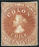 1854-66 The Columbus Issues: Specialised collectio