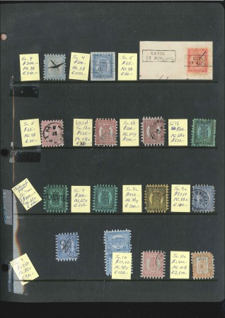 Stamp of Finland 1860-1994, Attractive mint & used collection in Mi