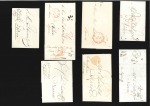 1818-31 INCOMING MARITIME MAIL TO THE BALTICS: Sel