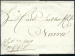 1818-31 INCOMING MARITIME MAIL TO THE BALTICS: Sel