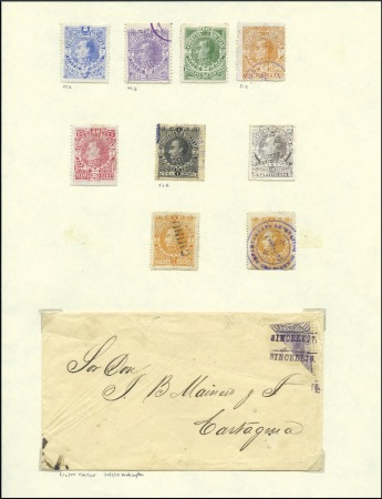 Stamp of Colombia » States - Bolivar 1863-1904, An extensive specialised collection nea