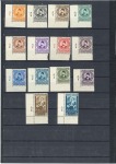 Stamp of Egypt 1934 UPU Congress 1m to £E1 set in mint control ma