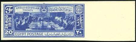 1936 Anglo-Egyptian Treaty set of three mint nh wi