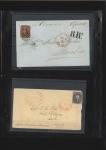Stamp of United States 1847-1908, Valuable mixed accumulation of some 170