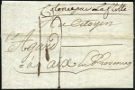 Stamp of France 1790-1800, Deux lettres du Cap (Haiti): une avec "