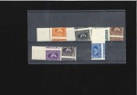 1936-37 King Fouad "Postes" complete set with obli