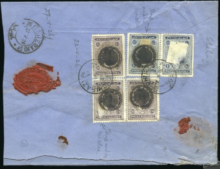 1926 Selection of part covers / large fragments wi