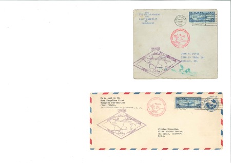 Stamp of United States 1930 (Apr) Graf Zeppelin South America flight cove