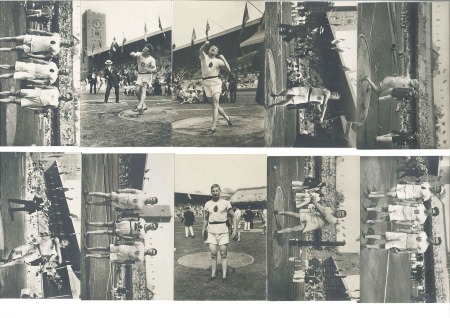 Track & Field: Official Granberg postcards, 10 unu