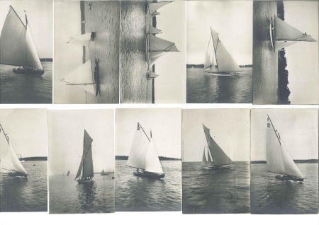 Sailing: Official Granberg postcards, 10 unused de