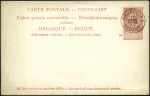 Stamp of Belgium » General issues from 1894 onwards 1869-1900, Ensemble exceptionnel de 53 entiers-pos