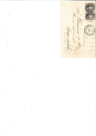 Stamp of Belgium » Belgique. 1851 Médaillons (filigrane sans cadre) - Émission 10c Brun, lot de 11 lettres montrant une belle pal