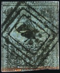 2pi black on blue, attractive selection of cancels