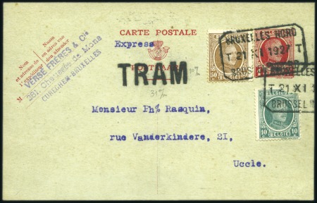 1869-1958, Lot de 39 lettres et cartes, bon nombre