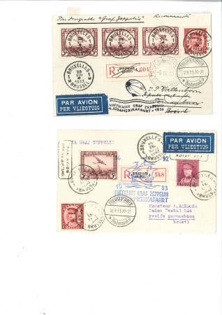 Stamp of Belgium » General issues from 1894 onwards 1931-32 Roi Albert 1er avec képi, petit lot de qua