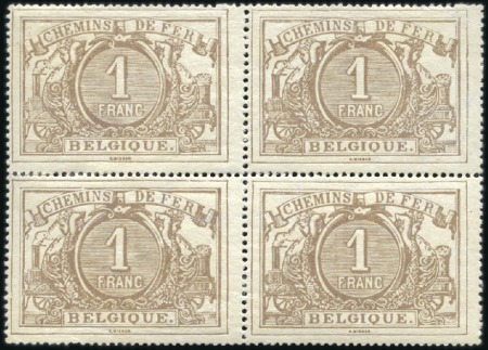 1882-94 Chiffres Blancs, 10c, 15c, 25c, 80c, 1F et