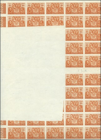 Stamp of Belgian Congo 1935 Centenaire de l'Etat Indépendant du Congo, 2F