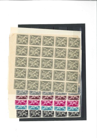 Stamp of Belgium » General issues from 1894 onwards 1944 Lion Héraldique, la série complète de 16 vale