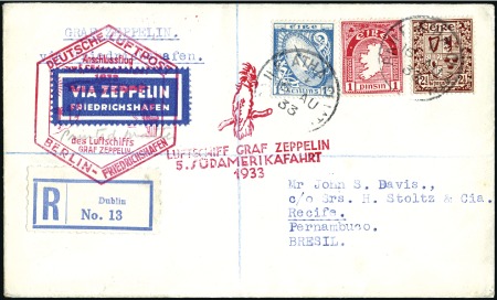 1933 (August) Zeppelin 5th South America Flight, r