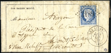 Stamp of France » Guerre de 1870-1871 LE GENERAL UHRICH Gazette des Absents n°6 avec 20c