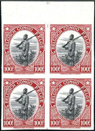 Stamp of Belgian Congo » General Issues from 1909 (June) 1942 Palmiers, la série complète des 41 valeurs en