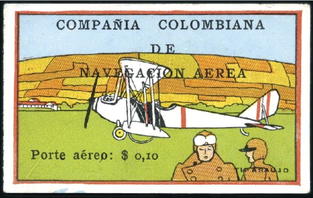 1920 Compania Colombiana de Navegacion Aerea $0.10
