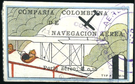 1920 Compania Colombiana de Navegacion Aerea $0.10