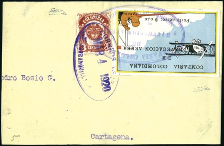 1920 Compania Colombiana de Navegacion Aerea $0.10