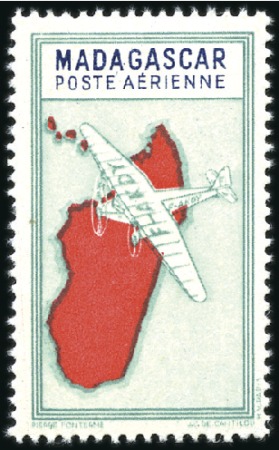 1942-44 Plane & Map issue, three diff. with VALUE 