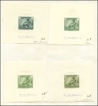 1923-25, "Vloors", l'Ensemble UNIQUE d'épreuves et