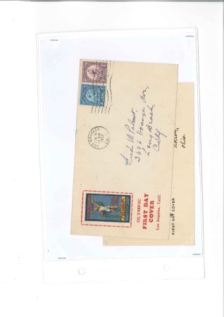 Group of 14 covers/cards relating to the 1932 Los 
