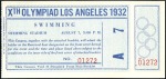 1932 Los Angeles: Tickets for Swimming group
