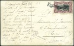 1916 Deux cartes envoyées depuis Kigoma en terrain