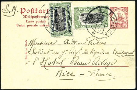 Stamp of Belgian Congo » Belgian Congo WWI 1914-1918 B.P.C.V.P.K N°1: Entier postal "Deutsch-Ostafrika"