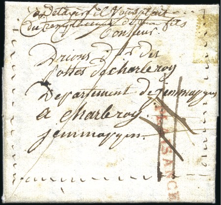 Stamp of France 1744-1816, Vingt cinq lettres de militaires dont h