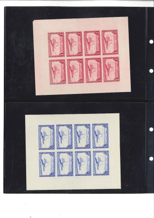 Stamp of Belgian Congo » General Issues from 1909 (June) 1937 TIMBRES POUR CARNET, Jeux de sept feuillets N