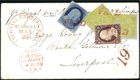 Stamp of Canada » New Brunswick THE FAMOUS KANAI NEW BRUNSWICK AND UNITED STATES M