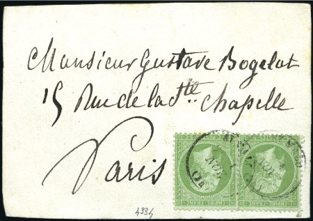 1870-71, Collection de 95 lettres sur la Guerre de