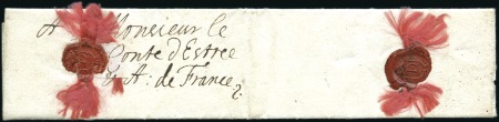 Stamp of Great Britain » Postal History » Pre-Adhesive & Stampless 1673 (May 26) Lettersheet from London to the Count