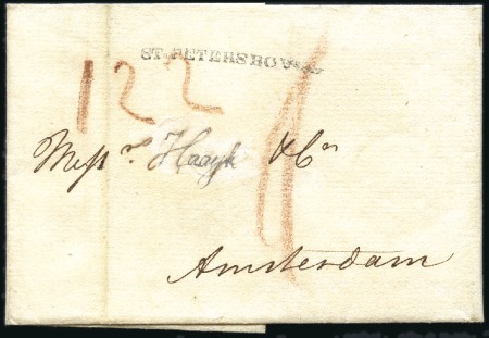 1804 Cover from Saint Petersbourg to Holland with 