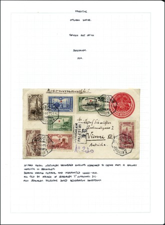 Stamp of Israel » Israel - Forerunners - Turkish Offices 1416-1918, Extensive specialised collection in two