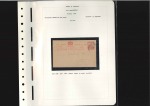 1923-73, Postal history collection in six albums s