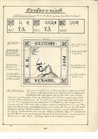 Stamp of Austria FORGERIES: 19th Century reference collection, part