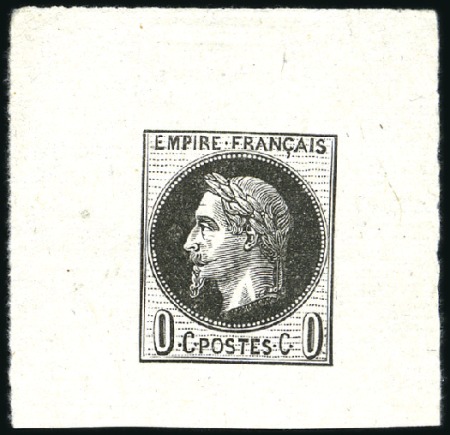 1849-71, Superbe collection de 352 essais sur page