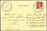 FRENCH CONSULAR POST IN JERUSALEM Cover (Consulat 
