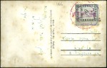 SAFED, the May 1948 10c Local plus entire, fantast