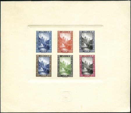 Stamp of Belgium » General issues from 1894 onwards 1929 EXPRES - Gand, Projet non adopté, épreuve col