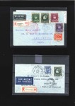 Stamp of Belgium 1935-40, Lot de 6 lettres avec des Grand Montenez 